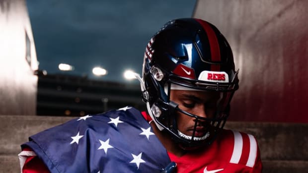 Ole Miss Rebels wide receiver Tre Harris